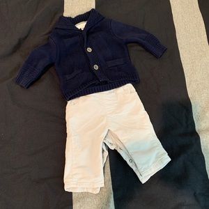 Baby boy sweater and pants